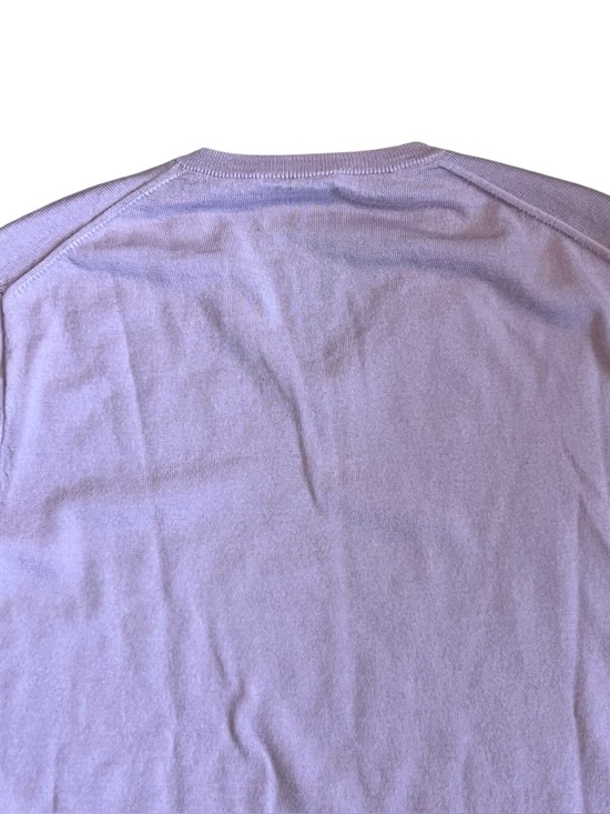 J. Crew Men’s Sz XL Pink 100% Merino WoolV-Neck Sweater - Picture 7 of 12